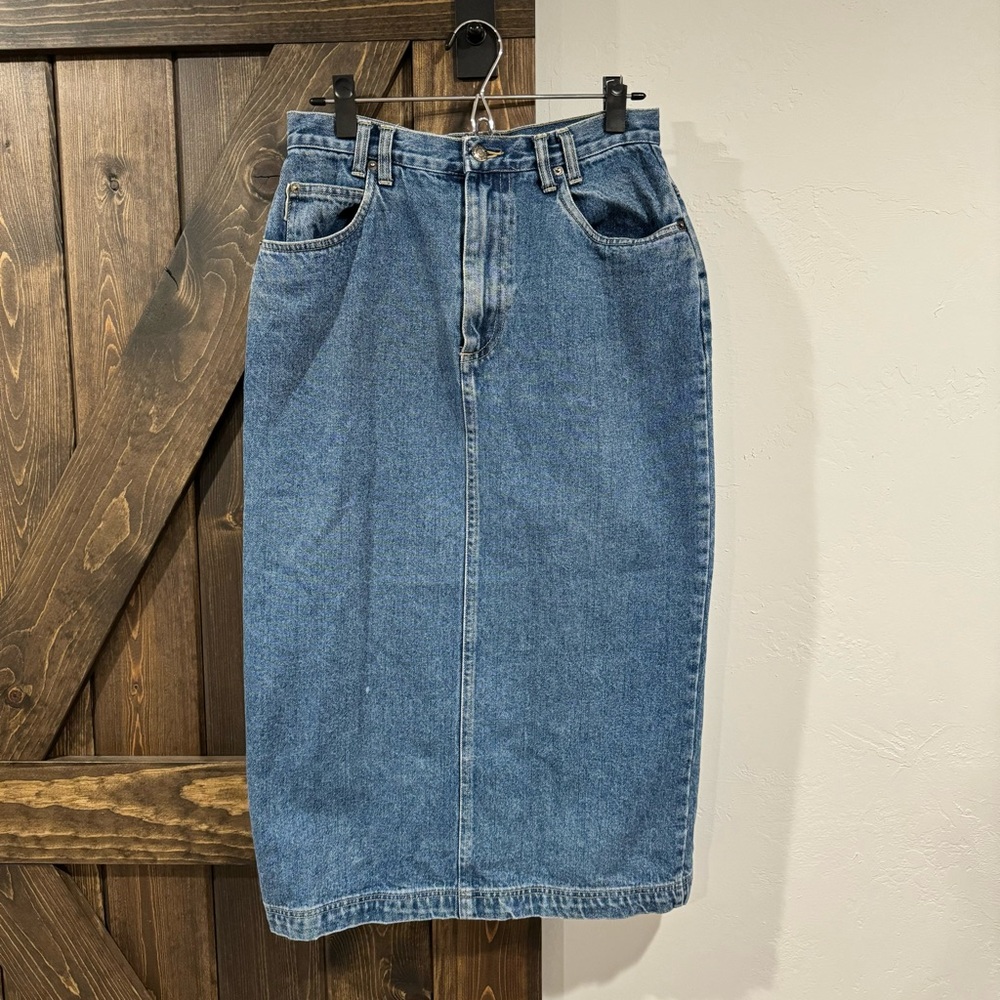Bugle boy classic denim jean skirt y2k size 10
